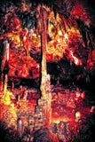Colorful Room in Luray Caverns Art Print