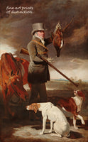 Art Print of J. G. Shaddick - the Celebrated Sportsman painted by Benjamin Marshall 
