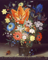 archival art print of Still Life with Iris by Peter Binoit