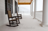 No Rocking Today a Winter Scene Art Print