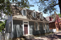 Russell House and Millenary Shop in Williamsburg Virginia Art Print