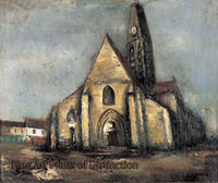 Art Print of A Church in Paris painting by Saeki Yuzo 