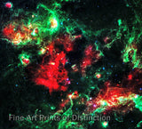Art Print of Stars Brewing in Cygnus X from NASA's Spitzer Space Telescope