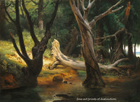 Art Print of Departure for the Hunt in the Pontine Marshes painted by Horace Vernet