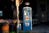 vintage Good Gulf Ethel Gasoline Pump Premium art Print