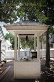 Well House in Downtown Williamsburg Virginia Art Print