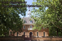 Williamsburg Capitol Building a View of the Back