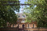 Williamsburg Capitol Building a View of the Back