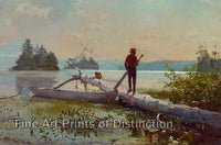 Art Print of The Trapper painting by Winslow Homer